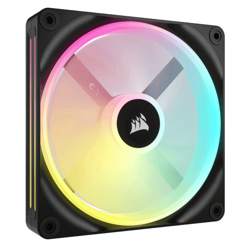 Corsair Icue Link Qx140 Rgb Starter Kit Svart Fläkt Svart, Vit Corsair Icue Link Qx140 Rgb Starter Kit Svart Fläkt Svart, Vit