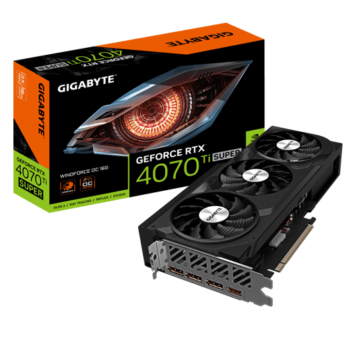 Gigabyte Geforce Rtx 4070 Ti Super Windforce Oc 16gb Gigabyte Geforce Rtx 4070 Ti Super Windforce Oc 16gb