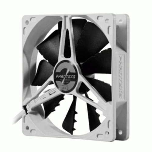 Phanteks Ph-f120s-bk Premium Case Fan - White/black 120mm Fläkt Svart, Vit Phanteks Ph-f120s-bk Premium Case Fan - White/black 120mm Fläkt Svart, Vit