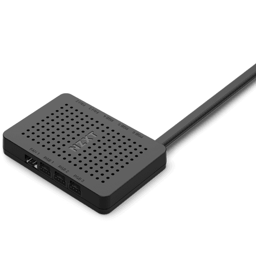 NZXT RGB & Fan Controller - Fläkt-LED-kontroll - mattsvart NZXT RGB & Fan Controller - Fläkt-LED-kontroll - mattsvart