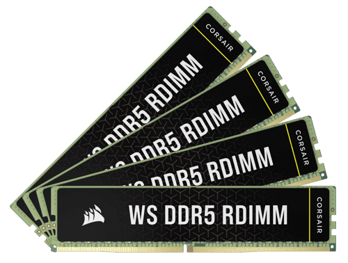 Corsair Ws Ddr5 Ecc Rdimm Xmp 64gb Ddr5 288-pin Dimm Corsair Ws Ddr5 Ecc Rdimm Xmp 64gb Ddr5 288-pin Dimm