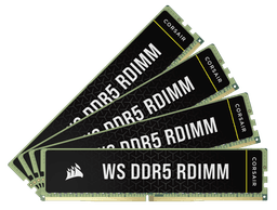 Corsair Ws Ddr5 Ecc Rdimm Expo Xmp 128gb 5,600mt/s Ddr5 288-pin Dimm