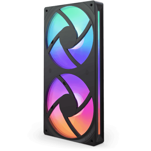 Nzxt F240 Rgb Core Uni-body Fan Svart Nzxt F240 Rgb Core Uni-body Fan Svart