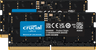 Crucial - DDR5 - sats - 32 GB: 2 x 16 GB - SO DIMM 262-pin - 5600 MT/s / PC5-44800 - CL46 - 1.1 V - icke ECC Crucial - DDR5 - sats - 32 GB: 2 x 16 GB - SO DIMM 262-pin - 5600 MT/s / PC5-44800 - CL46 - 1.1 V - icke ECC