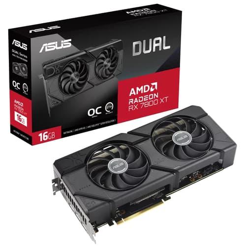Asus Radeon Rx 7800 Xt 16gb Dual Oc Asus Radeon Rx 7800 Xt 16gb Dual Oc