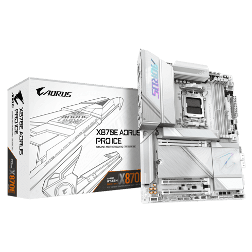 Gigabyte X870e Aorus Pro Ice Socket Am5 Atx Gigabyte X870e Aorus Pro Ice Socket Am5 Atx