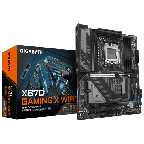 Gigabyte X870 Gaming X Wifi7 Moderkort Amd X870 Am5-sockel Atx Socket Am5 Atx Moderkort Gigabyte X870 Gaming X Wifi7 Moderkort Amd X870 Am5-sockel Atx Socket Am5 Atx Moderkort