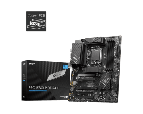 Msi Pro B760-p Ddr4 Ii Lga 1700 Atx Msi Pro B760-p Ddr4 Ii Lga 1700 Atx