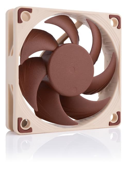 Noctua Nf-a6x15 Flx Fan - 60x15mm Fläkt Brun Noctua Nf-a6x15 Flx Fan - 60x15mm Fläkt Brun