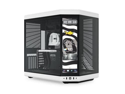 Hyte Y70 Touch Infinite 3rd Gen 14.9" Atx Svart, Vit Hyte Y70 Touch Infinite 3rd Gen 14.9" Atx Svart, Vit