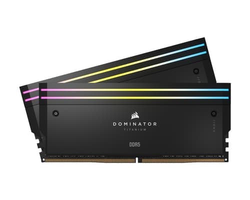 Corsair Dominator Titanium Cmp96gx5m2b6600c32 Ram-minnen 96 Gb 2 X 48 Gb Ddr5 6600 Mhz 96gb 6600mhz Ddr5 288-pin Dimm Corsair Dominator Titanium Cmp96gx5m2b6600c32 Ram-minnen 96 Gb 2 X 48 Gb Ddr5 6600 Mhz 96gb 6600mhz Ddr5 288-pin Dimm