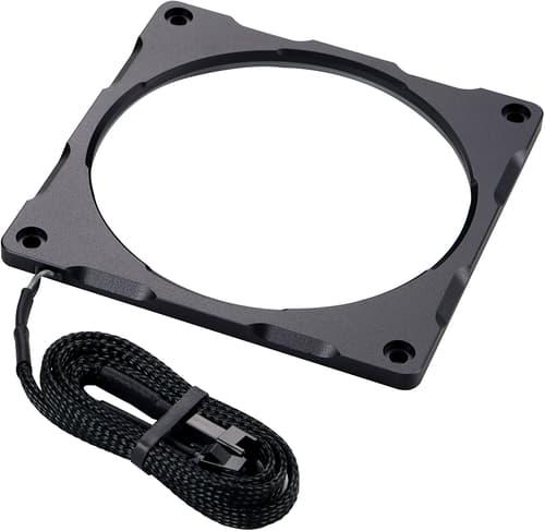 Phanteks Halos Lux 140mm Digital Led Fan Frame Alum Black Phanteks Halos Lux 140mm Digital Led Fan Frame Alum Black