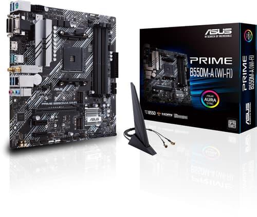 Asus Prime B550m-a (wi-fi) Socket Am4 Micro Atx Asus Prime B550m-a (wi-fi) Socket Am4 Micro Atx
