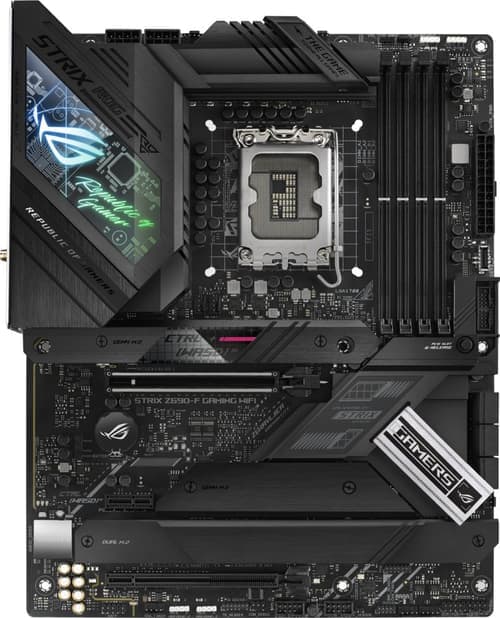 Asus Rog Strix Z690-f Gaming Wifi Ddr5 Atx Moderkort Asus Rog Strix Z690-f Gaming Wifi Ddr5 Atx Moderkort