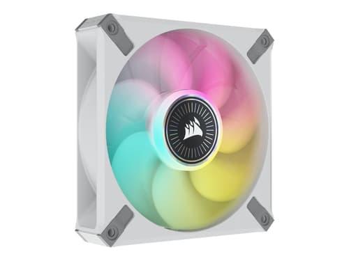Corsair Icue Ml120 Rgb Elite Datorväska Fan 12 Cm Vit 1 Styck Fläkt Vit Corsair Icue Ml120 Rgb Elite Datorväska Fan 12 Cm Vit 1 Styck Fläkt Vit