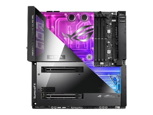 Asus Rog Maximus Z690 Extreme Glacial Ddr5 Utökad Atx Moderkort Asus Rog Maximus Z690 Extreme Glacial Ddr5 Utökad Atx Moderkort