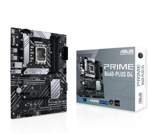 Asus Prime B660-plus D4 Ddr4 S-1700 Atx Atx Asus Prime B660-plus D4 Ddr4 S-1700 Atx Atx