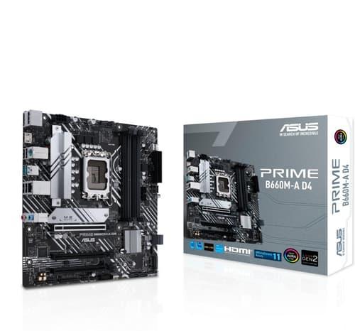 Asus Prime B660m-a D4 Ddr4 S-1700 Matx Asus Prime B660m-a D4 Ddr4 S-1700 Matx