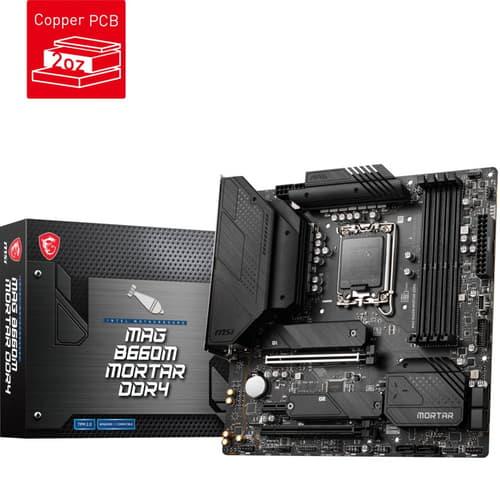 Msi Mag B660m Mortar Ddr4 Micro Atx Msi Mag B660m Mortar Ddr4 Micro Atx