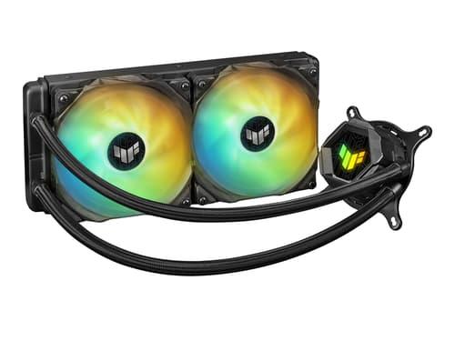 Asus Tuf Gaming Lc 240 Argb Allt-i-ett Vätskekylare Svart Asus Tuf Gaming Lc 240 Argb Allt-i-ett Vätskekylare Svart
