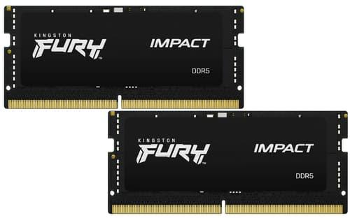 Kingston Kingston Fury Impact 16gb (2-kit) Ddr5 4800mhz Cl38 Sodimm Kingston Kingston Fury Impact 16gb (2-kit) Ddr5 4800mhz Cl38 Sodimm