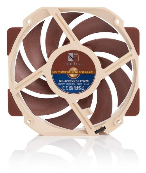 Noctua Nf-a12x25r Pwm Datorväska Fan 12 Cm Beige, Brun Fan Beige, Brun Noctua Nf-a12x25r Pwm Datorväska Fan 12 Cm Beige, Brun Fan Beige, Brun