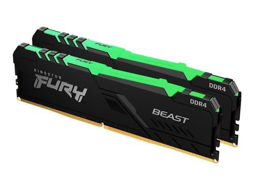 Kingston Fury Beast Rgb 16gb 3,200mhz 288-pin Dimm Kingston Fury Beast Rgb 16gb 3,200mhz 288-pin Dimm