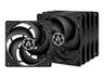 Arctic P12 Pwm Pst Value Pack Datorväska Fan 12 Cm Svart Fläkt Svart Arctic P12 Pwm Pst Value Pack Datorväska Fan 12 Cm Svart Fläkt Svart