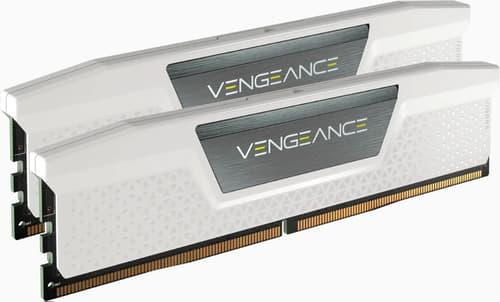 Corsair Vengeance 64b (2-kit) Ddr5 5200mhz Cl40 White 64gb 5,200mhz Ddr5 288-pin Dimm Corsair Vengeance 64b (2-kit) Ddr5 5200mhz Cl40 White 64gb 5,200mhz Ddr5 288-pin Dimm