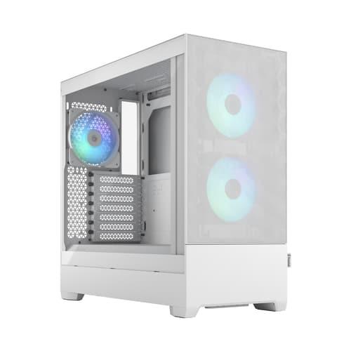 Fractal Design Pop Air Rgb White Clear Glass Atx Vit Fractal Design Pop Air Rgb White Clear Glass Atx Vit