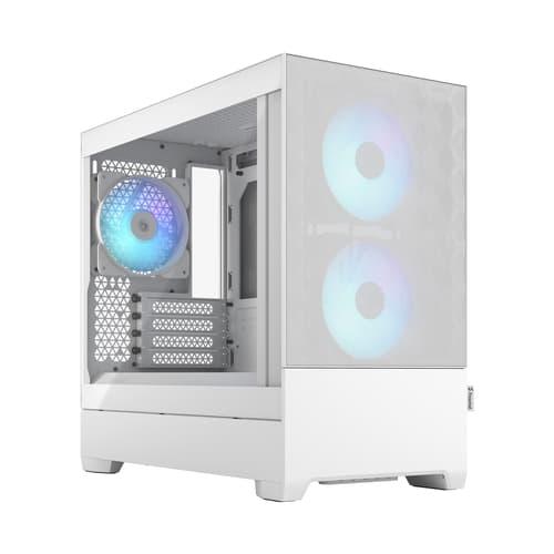 Fractal Design Pop Mini Air Rgb White Clear Glass Matx Vit Fractal Design Pop Mini Air Rgb White Clear Glass Matx Vit