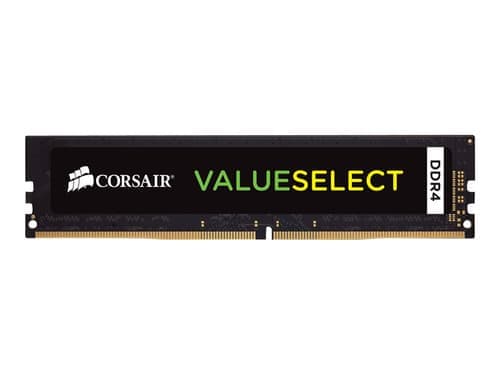Corsair Value Select 32gb Ddr4 2666mhz - Black 32gb 2,666mhz Cl18 Ddr4 Sdram Dimm 288-pin Corsair Value Select 32gb Ddr4 2666mhz - Black 32gb 2,666mhz Cl18 Ddr4 Sdram Dimm 288-pin
