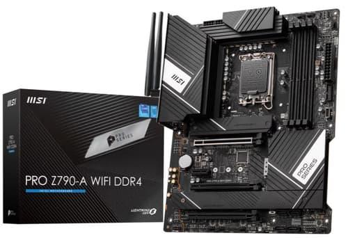 Msi Pro Z790-a Wifi Ddr4 Moderkort Intel Z790 Lga 1700 Atx Lga 1700 Atx Msi Pro Z790-a Wifi Ddr4 Moderkort Intel Z790 Lga 1700 Atx Lga 1700 Atx