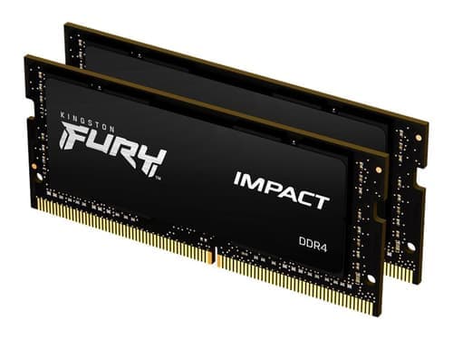 Kingston Fury Impact 64gb 2,666mt/s Ddr4 260-pin So-dimm Kingston Fury Impact 64gb 2,666mt/s Ddr4 260-pin So-dimm