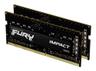 Kingston Technology Fury Impact Ram-minnen 32 Gb 2 X 16 Gb Ddr4 32gb 3200mt/s Ddr4 260-pin So-dimm Kingston Technology Fury Impact Ram-minnen 32 Gb 2 X 16 Gb Ddr4 32gb 3200mt/s Ddr4 260-pin So-dimm