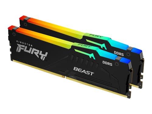 Kingston Fury Beast Rgb 32gb 2600, 5200mhz Ddr5 288-pin Dimm Kingston Fury Beast Rgb 32gb 2600, 5200mhz Ddr5 288-pin Dimm