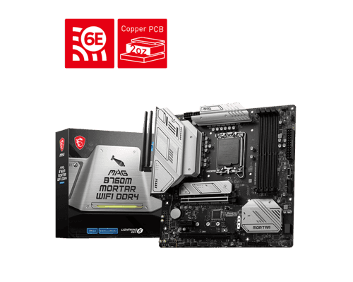 Msi Mag B760m Mortar Wifi Ddr4 S-1700 Matx Msi Mag B760m Mortar Wifi Ddr4 S-1700 Matx