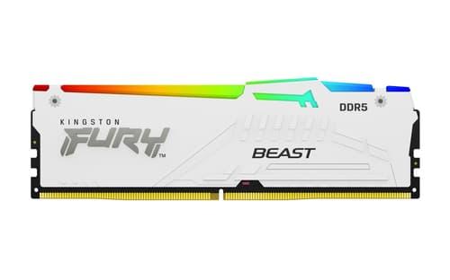 Kingston Fury Beast 32gb Ddr5 5200 Cl40 Rgb White Kingston Fury Beast 32gb Ddr5 5200 Cl40 Rgb White