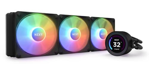 Nzxt Kraken Elite 360 Rgb Allt-i-ett Vätskekylare Svart Nzxt Kraken Elite 360 Rgb Allt-i-ett Vätskekylare Svart