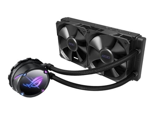 Asus Rog Strix Lc Ii 240 Allt-i-ett Vätskekylare Svart Asus Rog Strix Lc Ii 240 Allt-i-ett Vätskekylare Svart