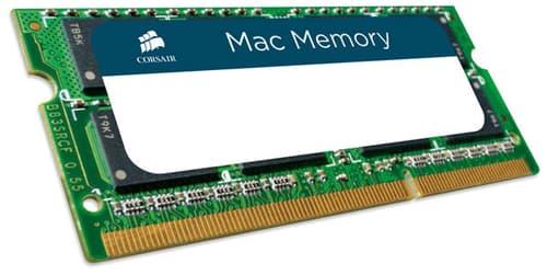 Corsair Mac Memory Minne 8gb 1,600mhz Cl11 Ddr3 Sdram So Dimm 204-pin Corsair Mac Memory Minne 8gb 1,600mhz Cl11 Ddr3 Sdram So Dimm 204-pin