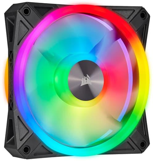 Corsair Icue Ql120 Rgb Fan Grå, Svart Corsair Icue Ql120 Rgb Fan Grå, Svart