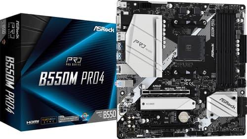 Asrock B550m Pro4 Socket Am4 Micro Atx Asrock B550m Pro4 Socket Am4 Micro Atx
