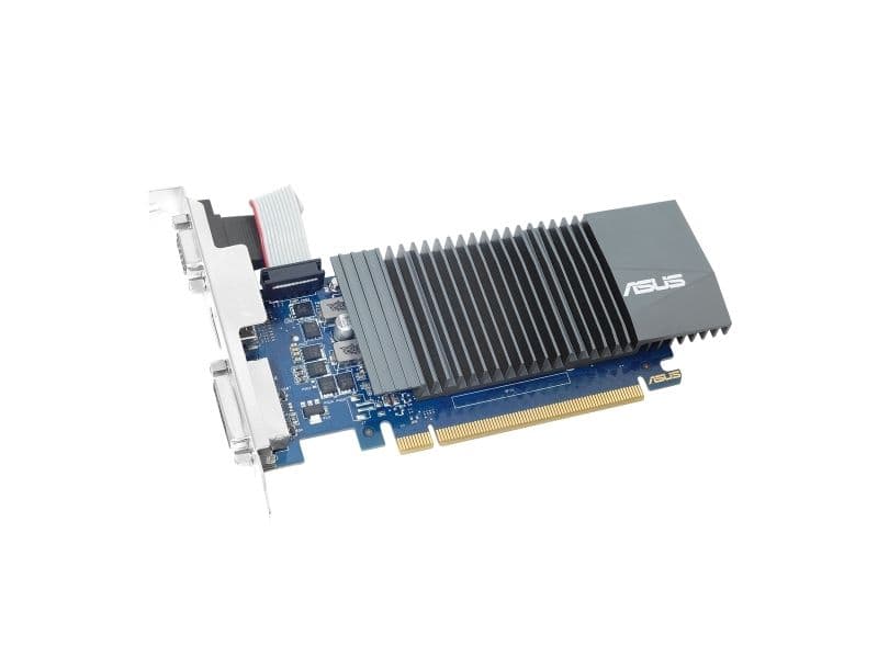 ASUS GeForce GT 730 Silent - 2GB GDDR5 RAM - Grafikkort ASUS GeForce GT 730 Silent - 2GB GDDR5 RAM - Grafikkort