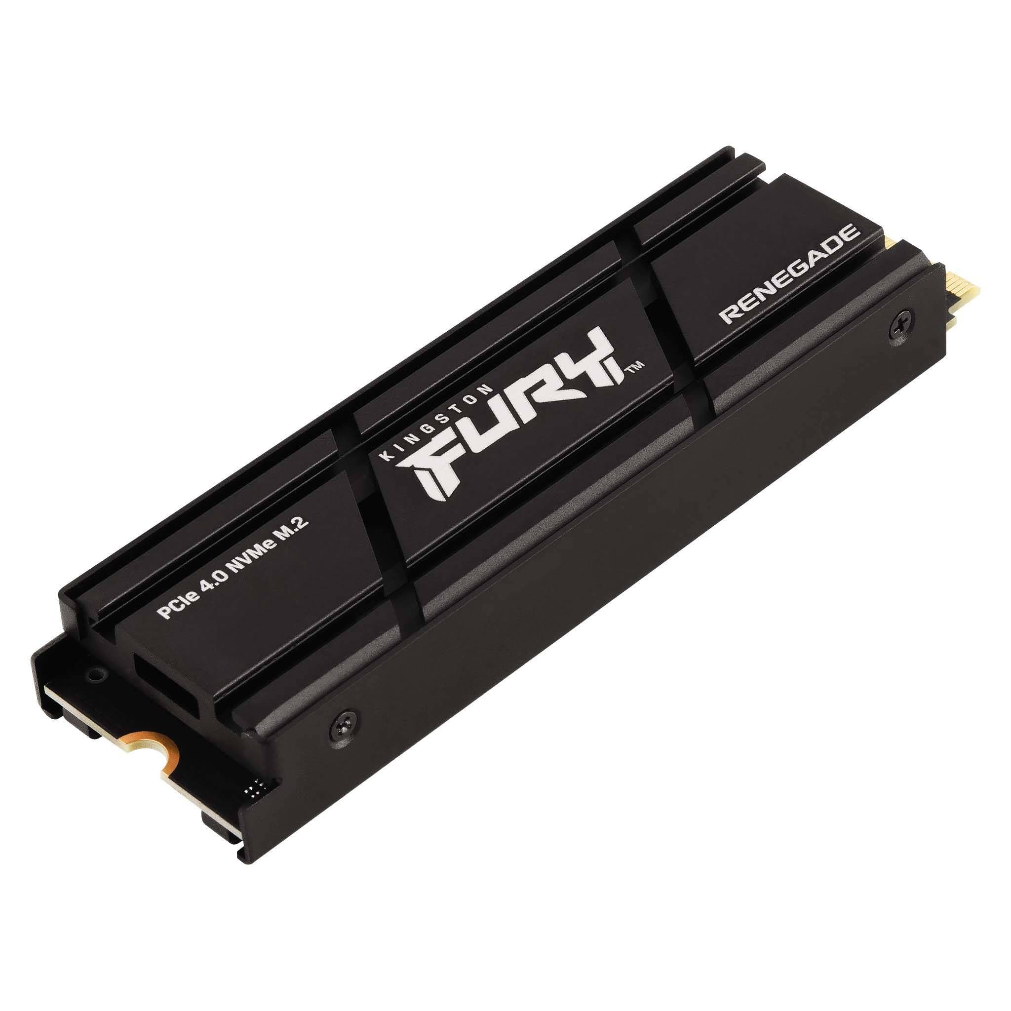 Kingston FURY Renegade SSD 2TB M.2 2280 PCIe 4.0 x4 (NVMe) | Integreret kylfläns Kingston FURY Renegade SSD 2TB M.2 2280 PCIe 4.0 x4 (NVMe) | Integreret kylfläns