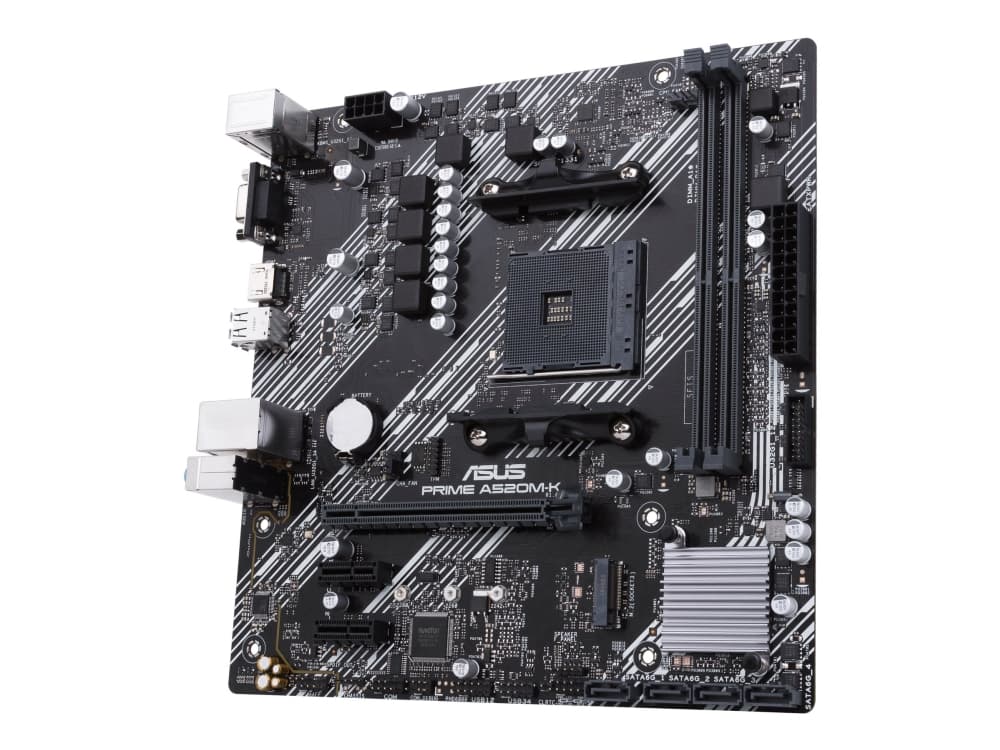 ASUS PRIME A520M-K DDR4 Moderkort (Utan Wifi) ASUS PRIME A520M-K DDR4 Moderkort (Utan Wifi)