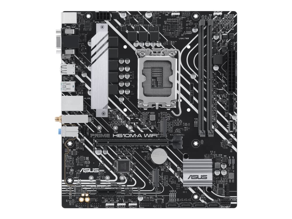 ASUS PRIME H610M-A WIFI Moderkort ASUS PRIME H610M-A WIFI Moderkort