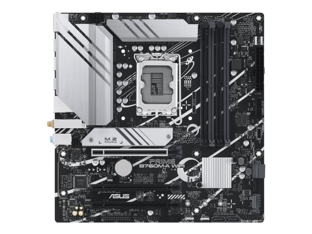 Asus Prime B760M-A WIFI Moderkort Asus Prime B760M-A WIFI Moderkort
