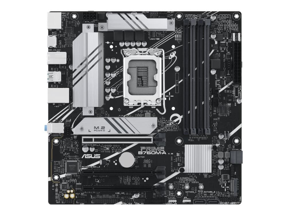 Asus Prime B760m-a-csm Intel B760 Lga 1700 Micro Atx Lga 1700 Micro-atx Moderkort Asus Prime B760m-a-csm Intel B760 Lga 1700 Micro Atx Lga 1700 Micro-atx Moderkort