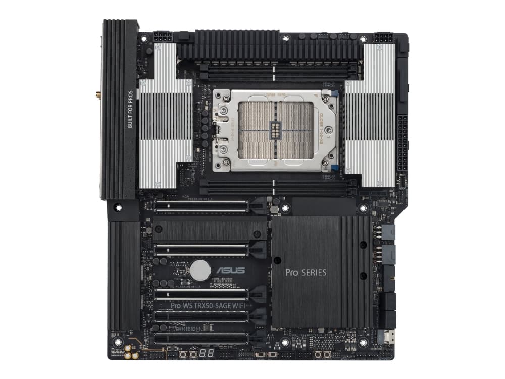 ASUS Pro WS TRX50-SAGE WIFI Moderkort ASUS Pro WS TRX50-SAGE WIFI Moderkort